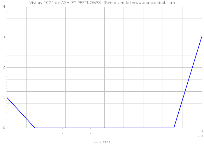 Visitas 2024 de ASHLEY PESTKOWSKI (Reino Unido) 