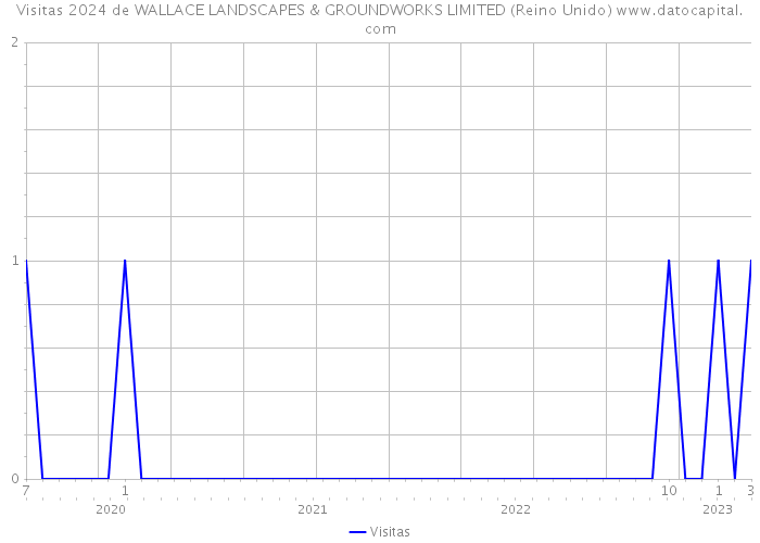 Visitas 2024 de WALLACE LANDSCAPES & GROUNDWORKS LIMITED (Reino Unido) 