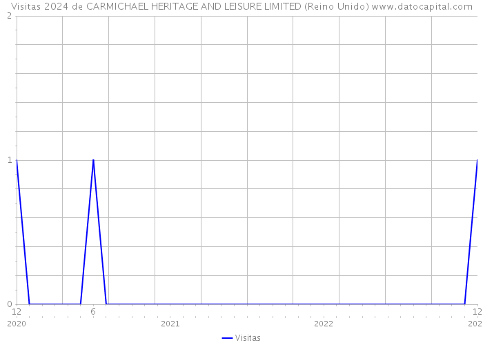 Visitas 2024 de CARMICHAEL HERITAGE AND LEISURE LIMITED (Reino Unido) 