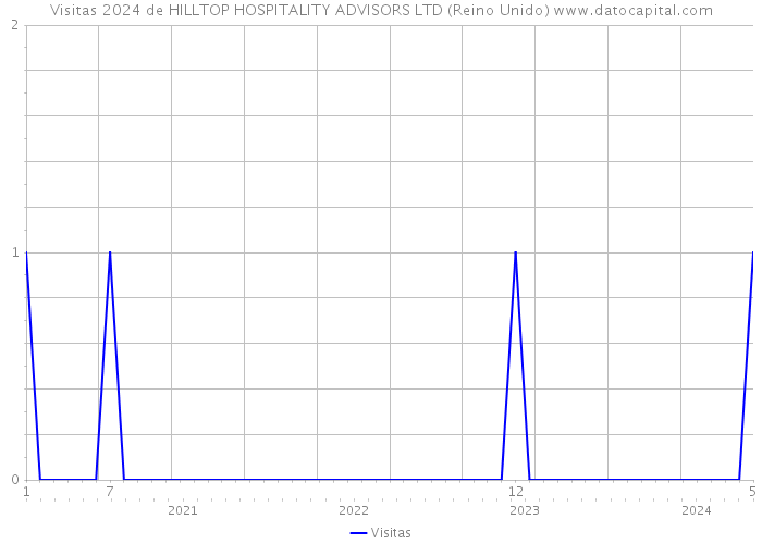 Visitas 2024 de HILLTOP HOSPITALITY ADVISORS LTD (Reino Unido) 