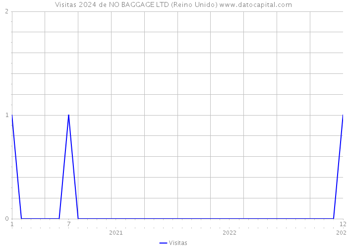 Visitas 2024 de NO BAGGAGE LTD (Reino Unido) 