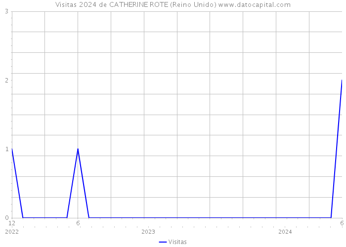 Visitas 2024 de CATHERINE ROTE (Reino Unido) 