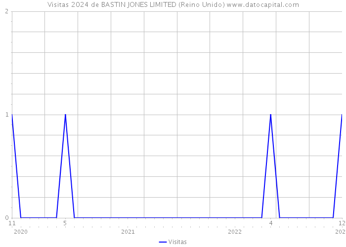 Visitas 2024 de BASTIN JONES LIMITED (Reino Unido) 