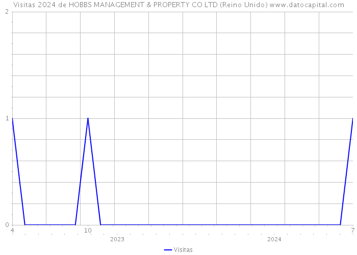 Visitas 2024 de HOBBS MANAGEMENT & PROPERTY CO LTD (Reino Unido) 