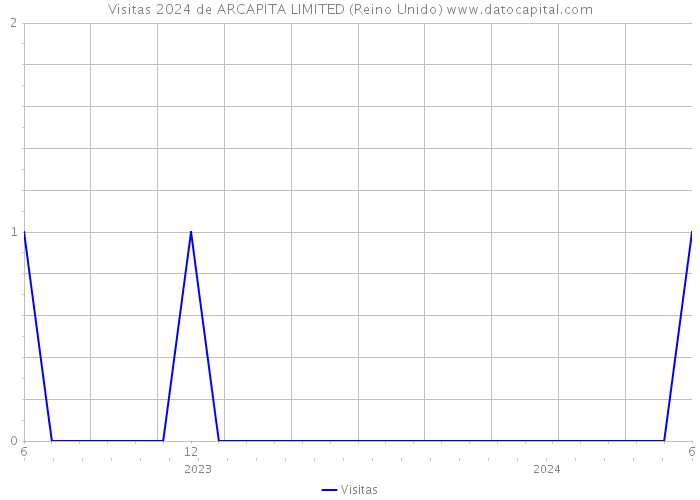 Visitas 2024 de ARCAPITA LIMITED (Reino Unido) 