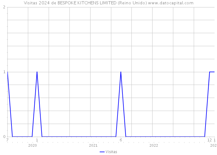Visitas 2024 de BESPOKE KITCHENS LIMITED (Reino Unido) 