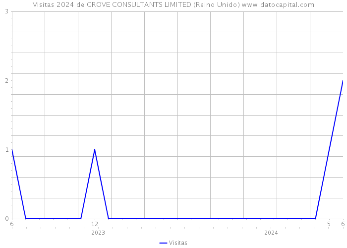 Visitas 2024 de GROVE CONSULTANTS LIMITED (Reino Unido) 