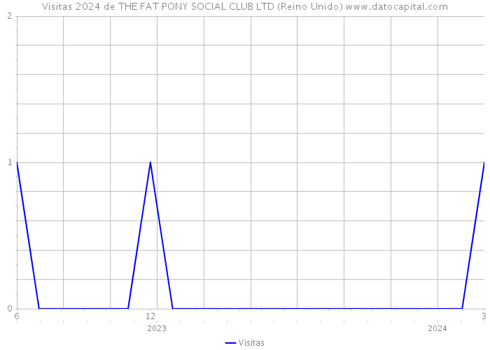 Visitas 2024 de THE FAT PONY SOCIAL CLUB LTD (Reino Unido) 