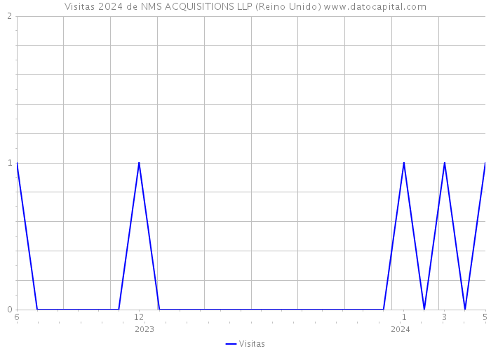 Visitas 2024 de NMS ACQUISITIONS LLP (Reino Unido) 