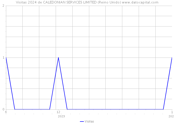 Visitas 2024 de CALEDONIAN SERVICES LIMITED (Reino Unido) 