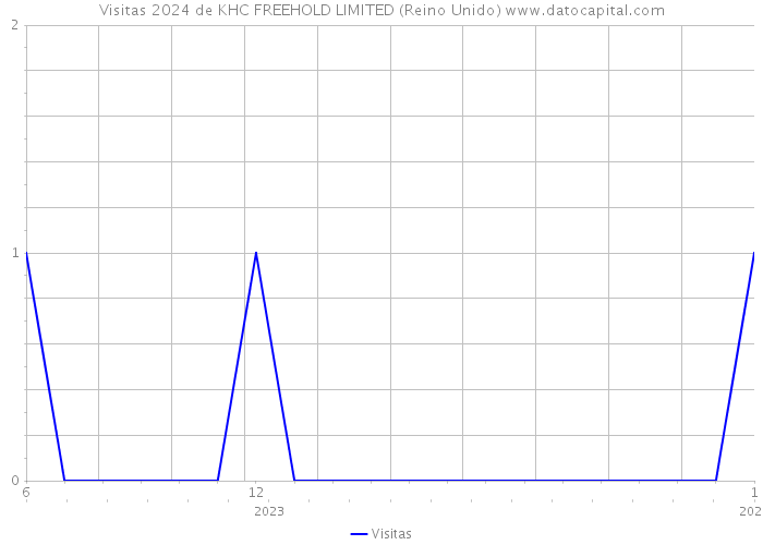 Visitas 2024 de KHC FREEHOLD LIMITED (Reino Unido) 