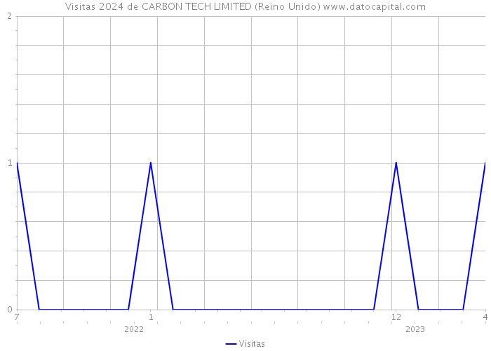 Visitas 2024 de CARBON TECH LIMITED (Reino Unido) 