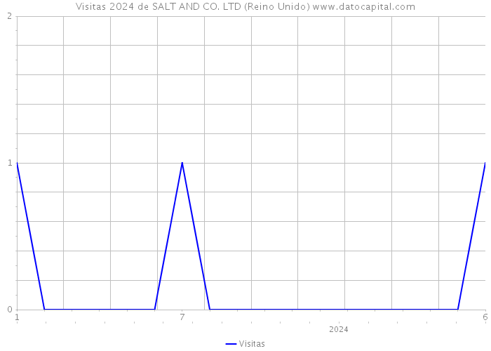 Visitas 2024 de SALT AND CO. LTD (Reino Unido) 