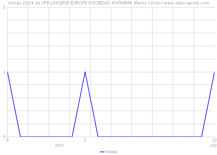 Visitas 2024 de VFB LINGERIE EUROPE SOCIEDAD ANÓNIMA (Reino Unido) 