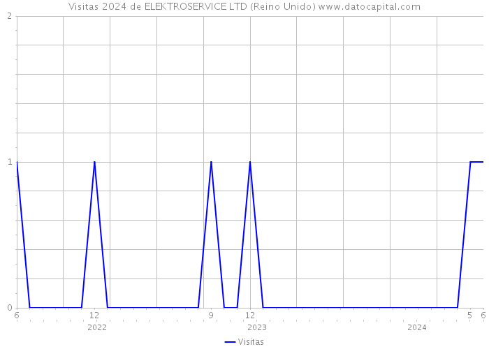 Visitas 2024 de ELEKTROSERVICE LTD (Reino Unido) 