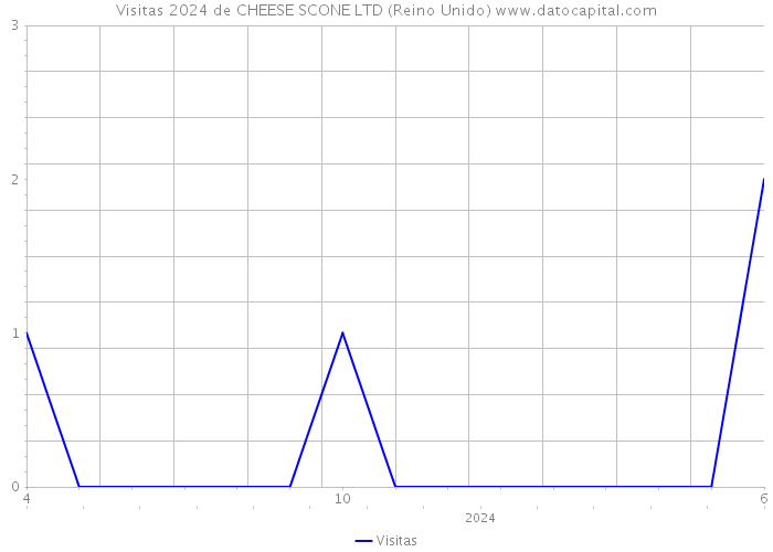 Visitas 2024 de CHEESE SCONE LTD (Reino Unido) 