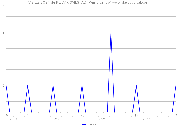 Visitas 2024 de REIDAR SMESTAD (Reino Unido) 