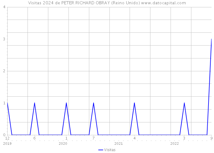 Visitas 2024 de PETER RICHARD OBRAY (Reino Unido) 