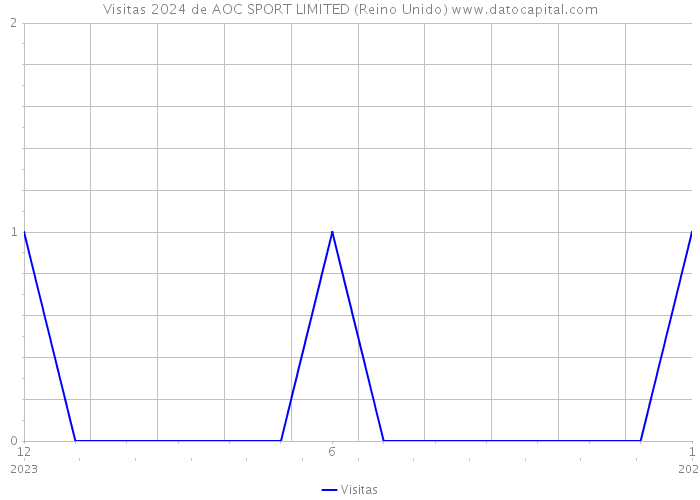 Visitas 2024 de AOC SPORT LIMITED (Reino Unido) 