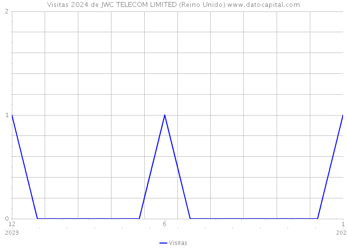 Visitas 2024 de JWC TELECOM LIMITED (Reino Unido) 