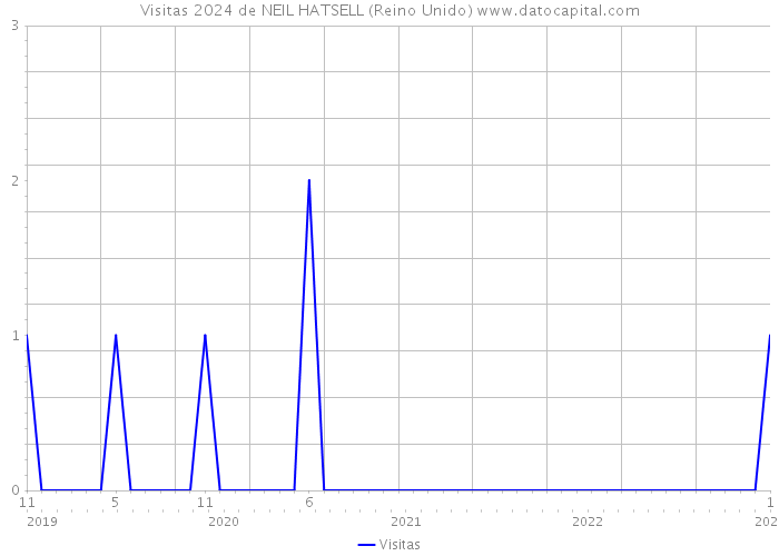 Visitas 2024 de NEIL HATSELL (Reino Unido) 