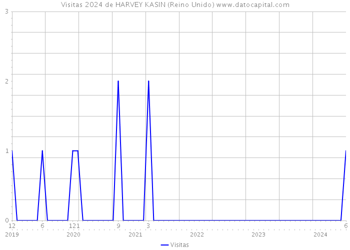 Visitas 2024 de HARVEY KASIN (Reino Unido) 