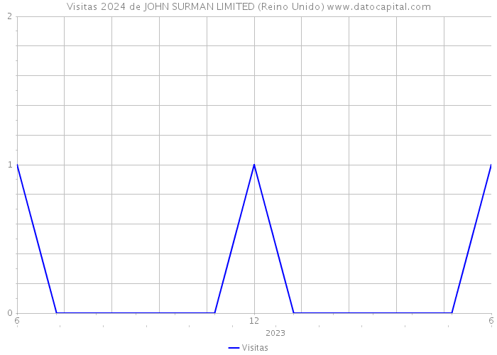 Visitas 2024 de JOHN SURMAN LIMITED (Reino Unido) 