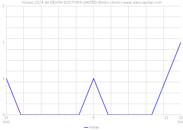 Visitas 2024 de DEVON DOCTORS LIMITED (Reino Unido) 