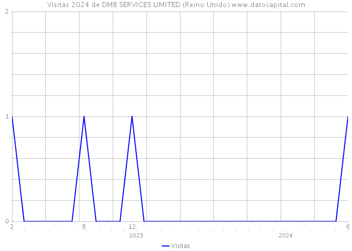 Visitas 2024 de DMB SERVICES LIMITED (Reino Unido) 