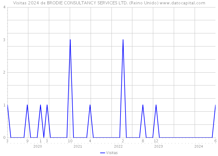 Visitas 2024 de BRODIE CONSULTANCY SERVICES LTD. (Reino Unido) 