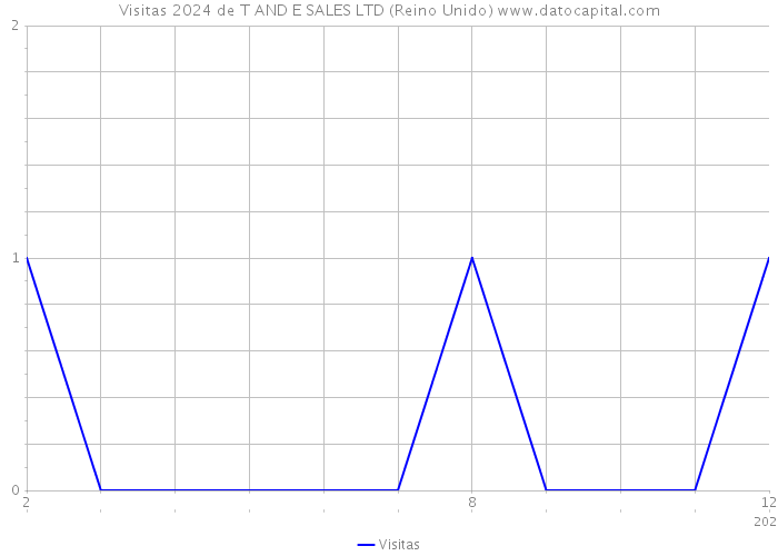 Visitas 2024 de T AND E SALES LTD (Reino Unido) 