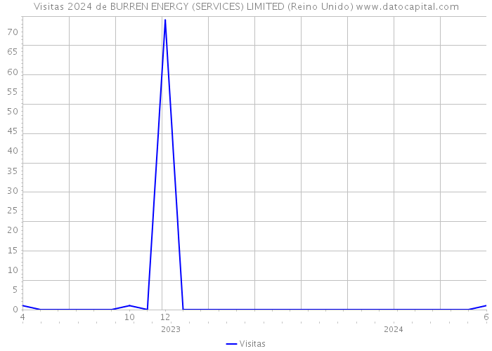 Visitas 2024 de BURREN ENERGY (SERVICES) LIMITED (Reino Unido) 