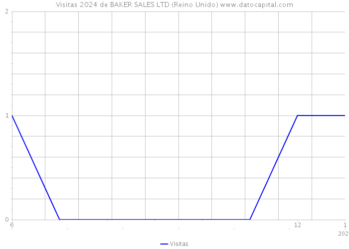 Visitas 2024 de BAKER SALES LTD (Reino Unido) 