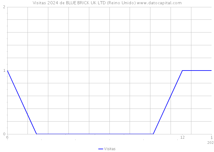 Visitas 2024 de BLUE BRICK UK LTD (Reino Unido) 