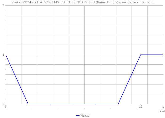 Visitas 2024 de P.A. SYSTEMS ENGINEERING LIMITED (Reino Unido) 