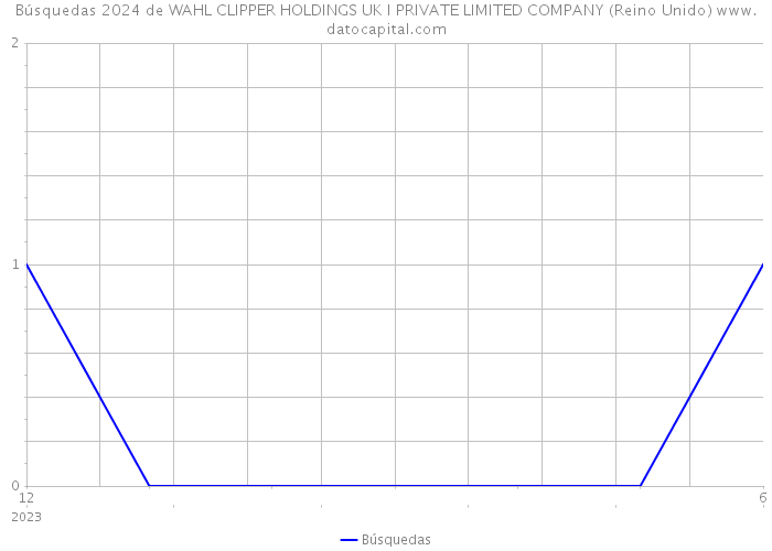 Búsquedas 2024 de WAHL CLIPPER HOLDINGS UK I PRIVATE LIMITED COMPANY (Reino Unido) 