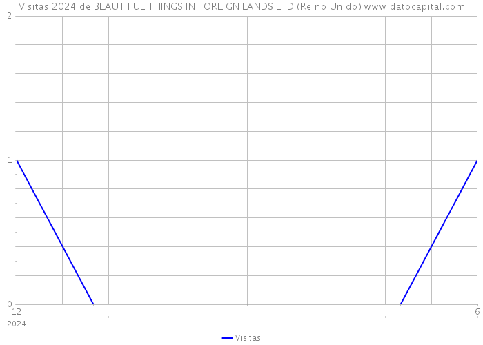 Visitas 2024 de BEAUTIFUL THINGS IN FOREIGN LANDS LTD (Reino Unido) 