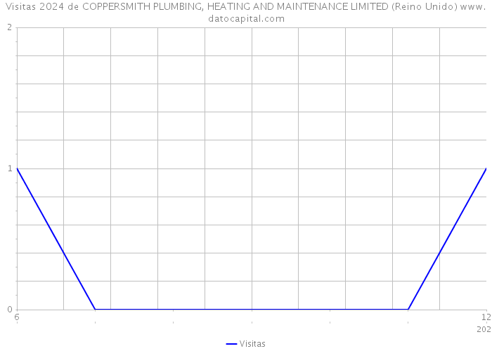 Visitas 2024 de COPPERSMITH PLUMBING, HEATING AND MAINTENANCE LIMITED (Reino Unido) 