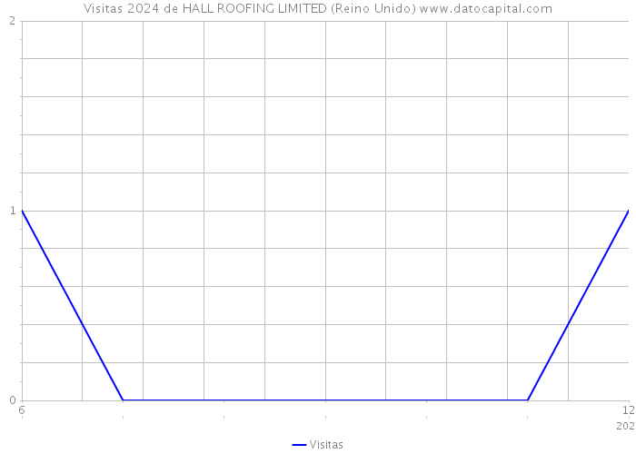 Visitas 2024 de HALL ROOFING LIMITED (Reino Unido) 