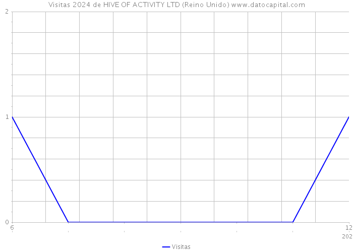 Visitas 2024 de HIVE OF ACTIVITY LTD (Reino Unido) 