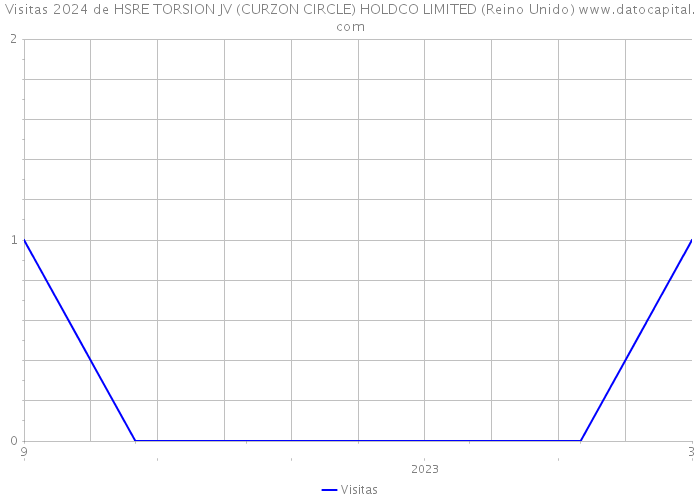 Visitas 2024 de HSRE TORSION JV (CURZON CIRCLE) HOLDCO LIMITED (Reino Unido) 