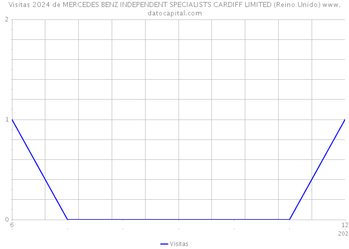 Visitas 2024 de MERCEDES BENZ INDEPENDENT SPECIALISTS CARDIFF LIMITED (Reino Unido) 
