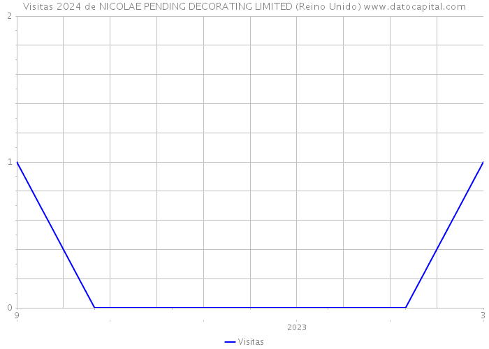 Visitas 2024 de NICOLAE PENDING DECORATING LIMITED (Reino Unido) 
