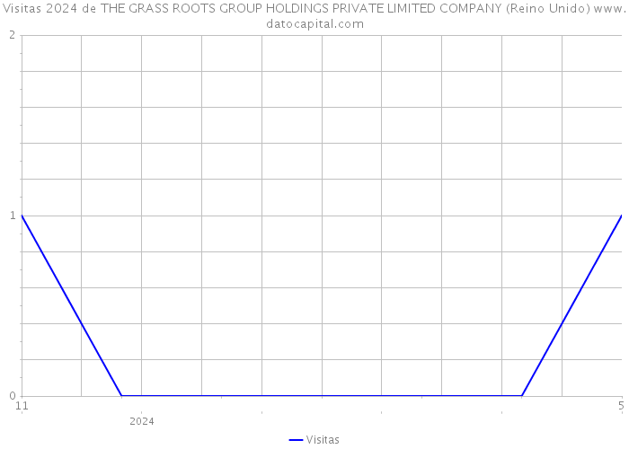 Visitas 2024 de THE GRASS ROOTS GROUP HOLDINGS PRIVATE LIMITED COMPANY (Reino Unido) 