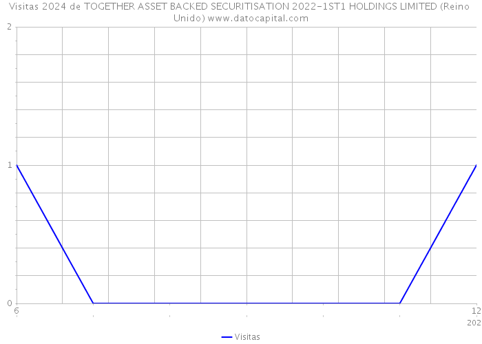 Visitas 2024 de TOGETHER ASSET BACKED SECURITISATION 2022-1ST1 HOLDINGS LIMITED (Reino Unido) 