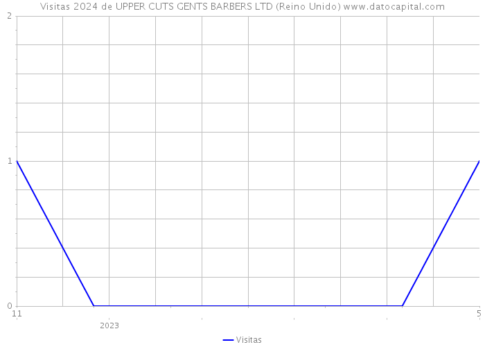 Visitas 2024 de UPPER CUTS GENTS BARBERS LTD (Reino Unido) 