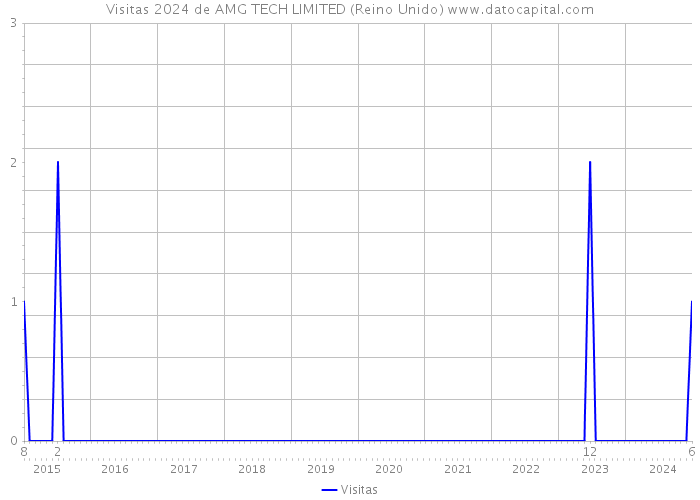 Visitas 2024 de AMG TECH LIMITED (Reino Unido) 