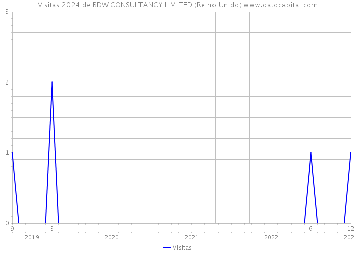 Visitas 2024 de BDW CONSULTANCY LIMITED (Reino Unido) 