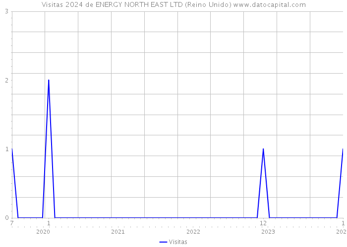 Visitas 2024 de ENERGY NORTH EAST LTD (Reino Unido) 