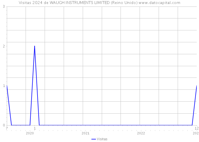 Visitas 2024 de WAUGH INSTRUMENTS LIMITED (Reino Unido) 